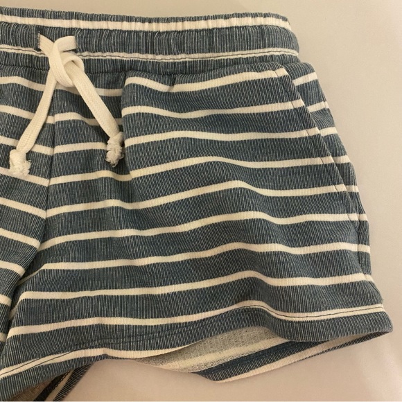 Chaser Medium Blue White Striped Shorts - Picture 9 of 12